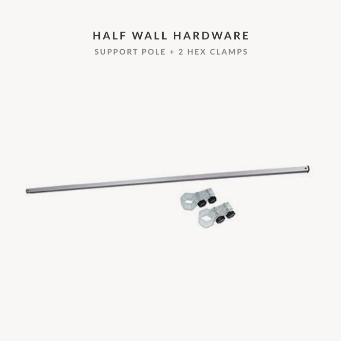 Image of item Half Wall Hardware